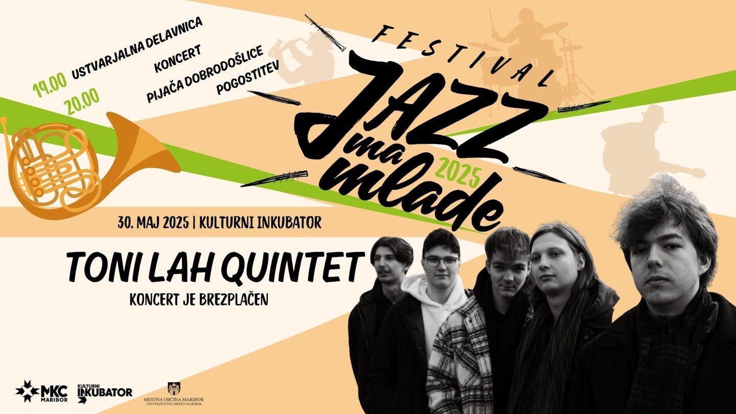 Jazz 'ma mlade 2025: Toni Lah Quintet